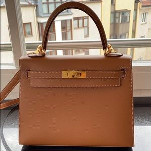 Hermes 2019 Epsom Kelly Gold 25